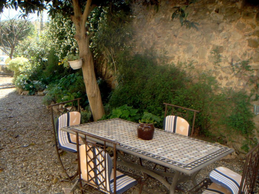 La Maison Des Palmiers Homps  Esterno foto