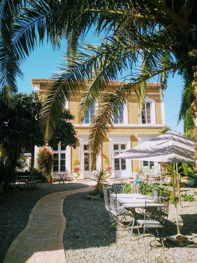 La Maison Des Palmiers Homps  Esterno foto